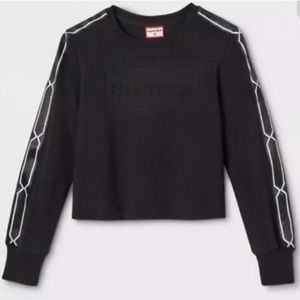 Hunter x Target crop sweatshirt